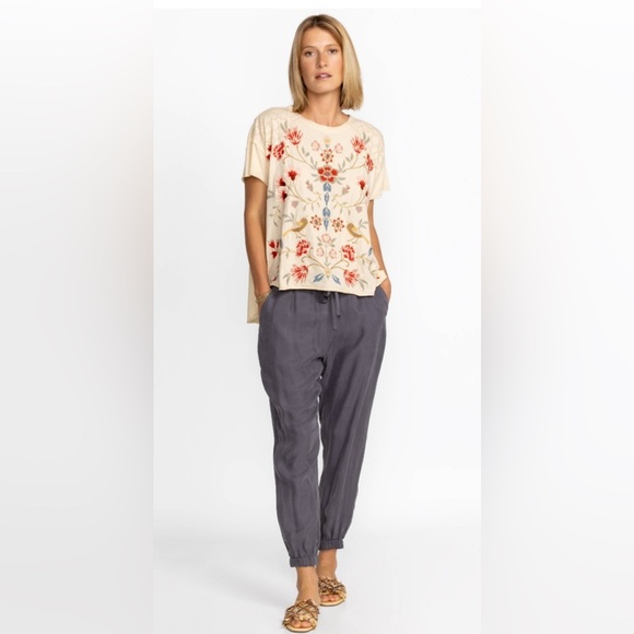 Johnny Was Gray Olga Capra Joggers XS - Picture 4 of 12